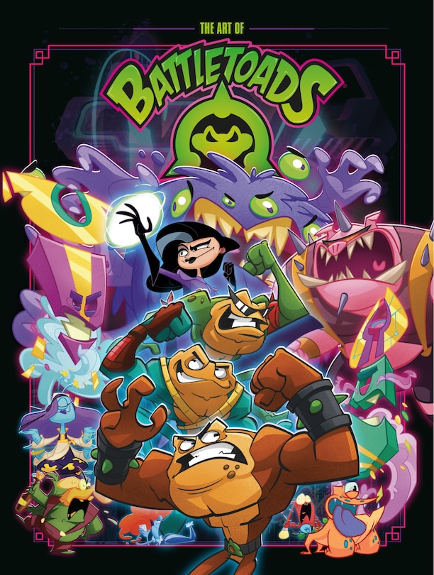 Front cover_The Art Of Battletoads