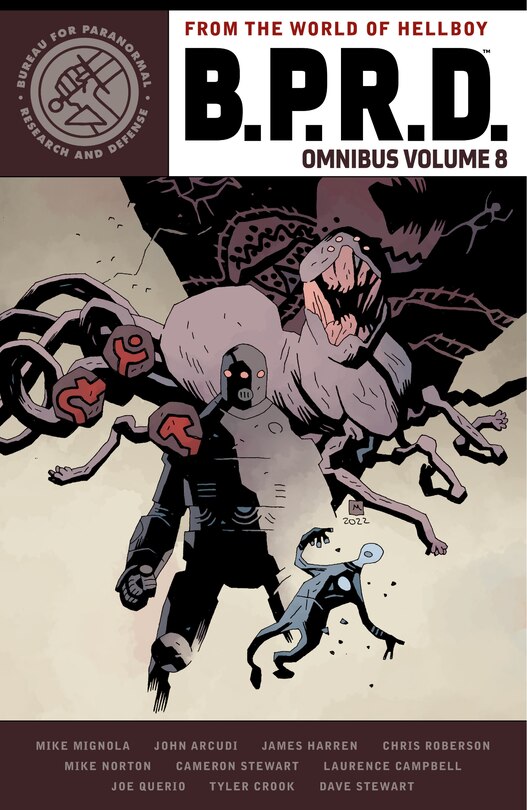 Front cover_B.P.R.D. Omnibus Volume 8