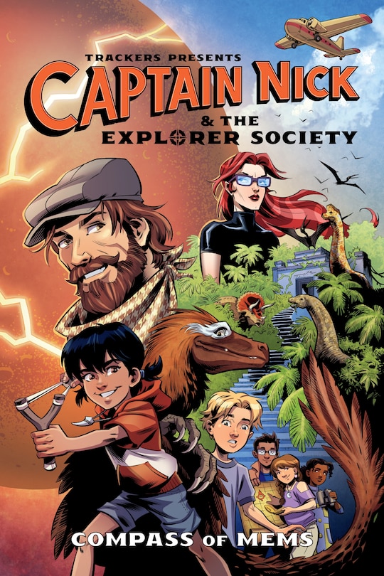 Front cover_Trackers Presents: Captain Nick & The Explorer Society--Compass of Mems