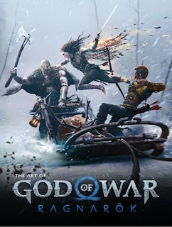 Front cover_The Art of God of War Ragnarök