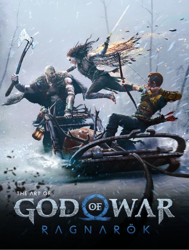 Front cover_The Art of God of War Ragnarök