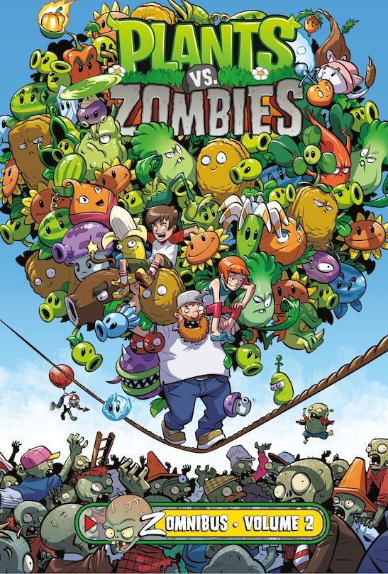 Front cover_Plants Vs. Zombies Zomnibus Volume 2