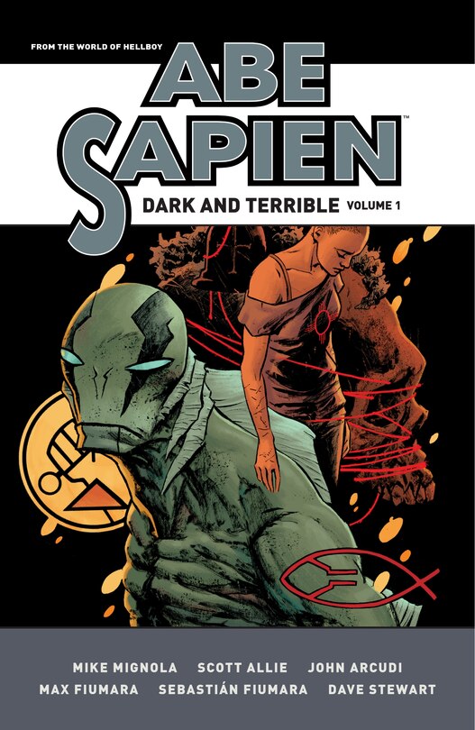 Front cover_Abe Sapien: Dark And Terrible Volume 1