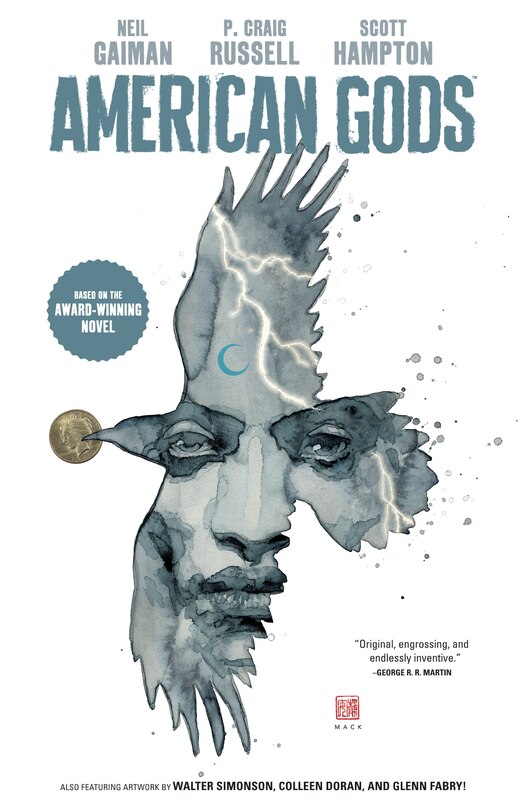 Couverture_American Gods Volume 1: Shadows (graphic Novel)