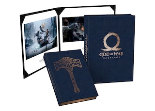 Couverture_The Art of God of War Ragnarök (Deluxe Edition)