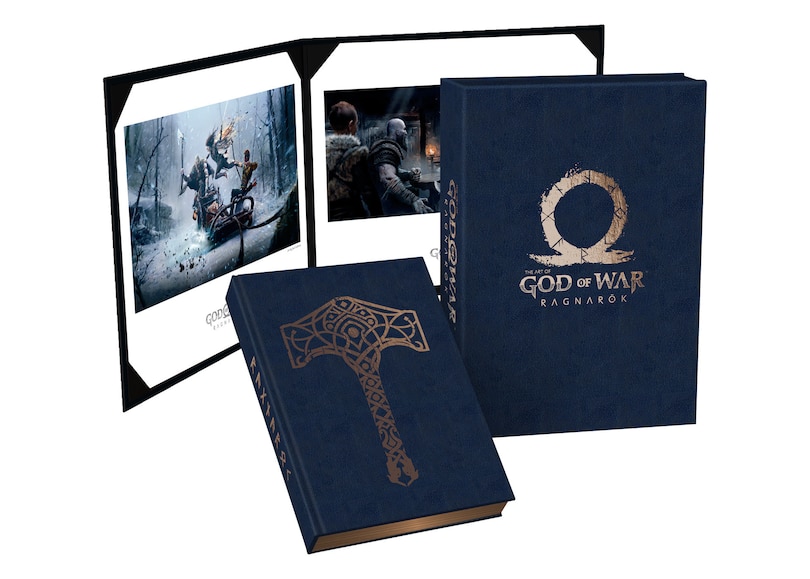 Couverture_The Art of God of War Ragnarök (Deluxe Edition)