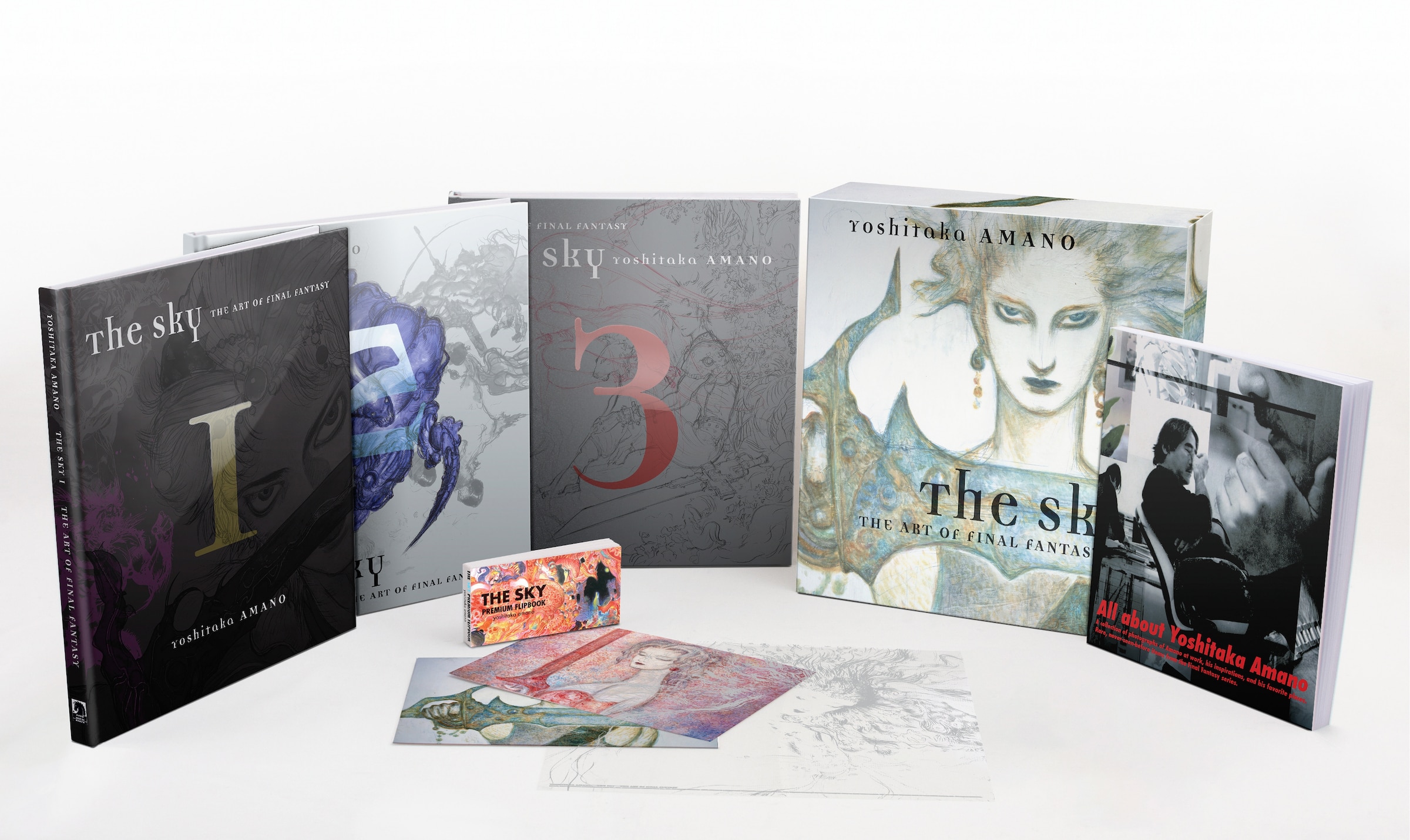 アート・デザイン・音楽 the sky THE ART OF FINAL FANTASY The Sky: The Art Of Final Fantasy Boxed Set (second Edition
