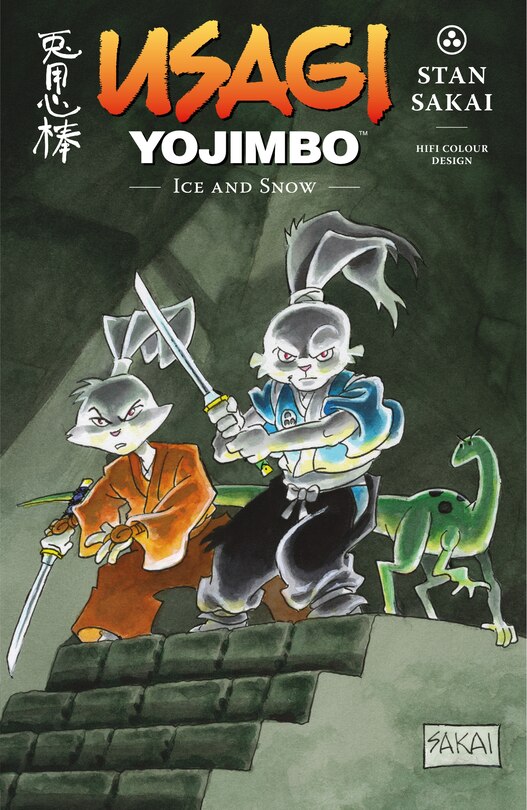 Front cover_Usagi Yojimbo Volume 39: Ice and Snow