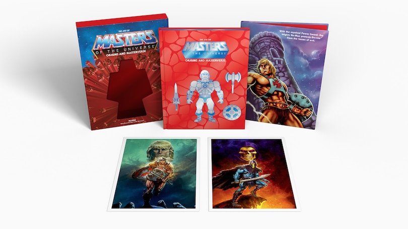 Front cover_The Art of Masters of the Universe: Origins and Masterverse (Deluxe Edition)
