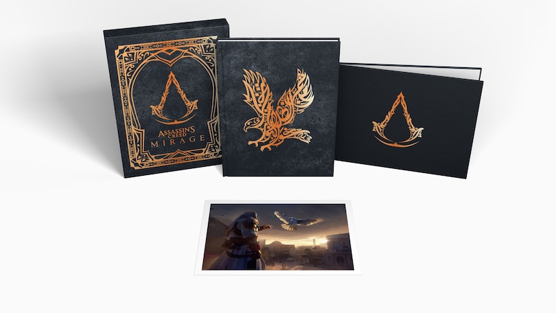 Front cover_The Art of Assassin's Creed Mirage (Deluxe Edition)