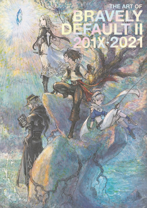 Front cover_The Art of Bravely Default II: 201X-2021