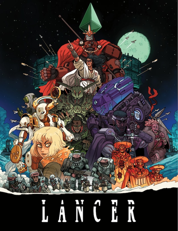 Front cover_Lancer TTRPG Core Rulebook