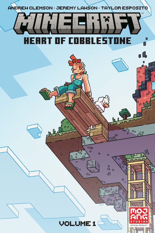 Front cover_Minecraft: Heart of Cobblestone Volume 1