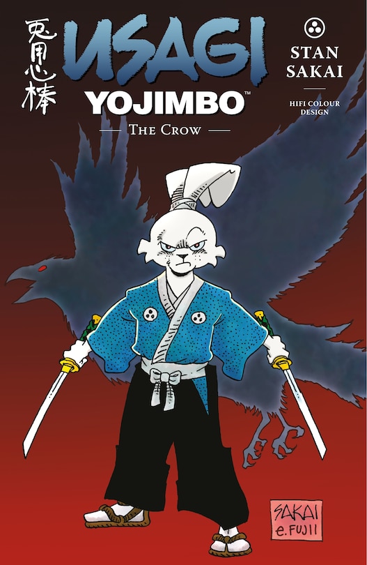 Front cover_Usagi Yojimbo Volume 40: The Crow