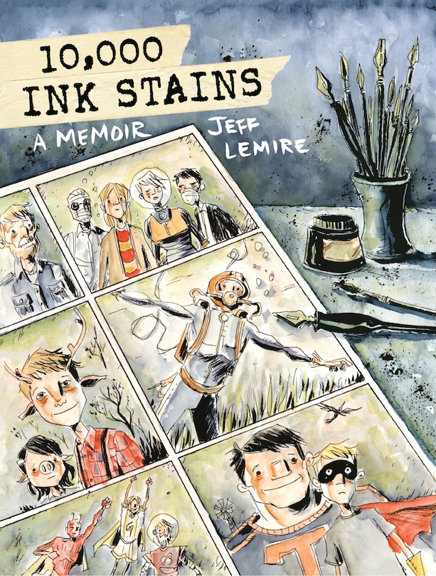 Front cover_10,000 Ink Stains: A Memoir