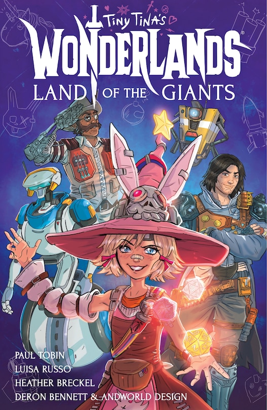 Front cover_Tiny Tina's Wonderlands: Land of the Giants