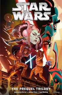 Front cover_Star Wars: The Prequel Trilogy Graphic Novel