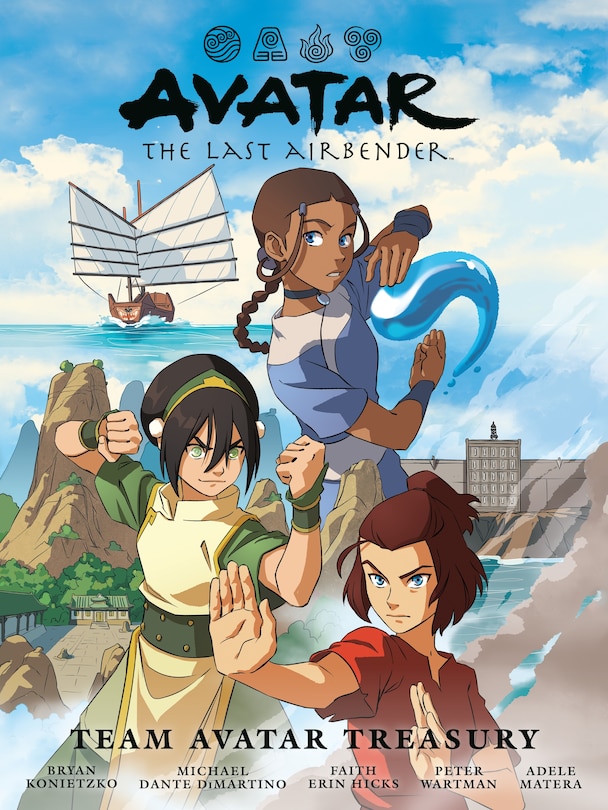 Front cover_Avatar: The Last Airbender--Team Avatar Treasury Library Edition