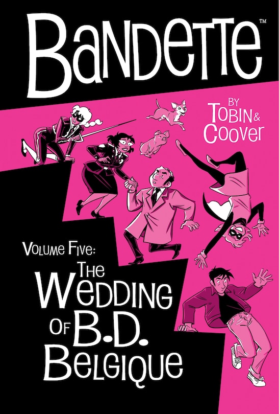 Front cover_Bandette Volume 5: The Wedding of B.D. Belgique