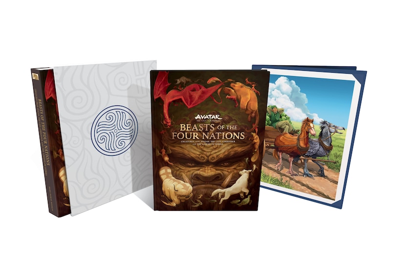 Front cover_Beasts of the Four Nations: Creatures from Avatar: The Last Airbender and The Legend of Korra (Deluxe Edition)