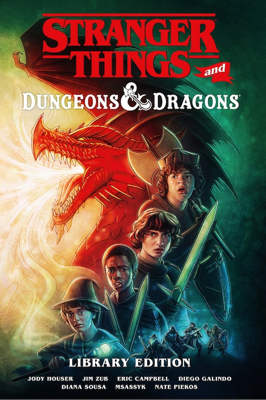 Front cover_Stranger Things and Dungeons & Dragons Library Edition