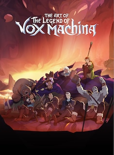 Front cover_The Art of The Legend of Vox Machina