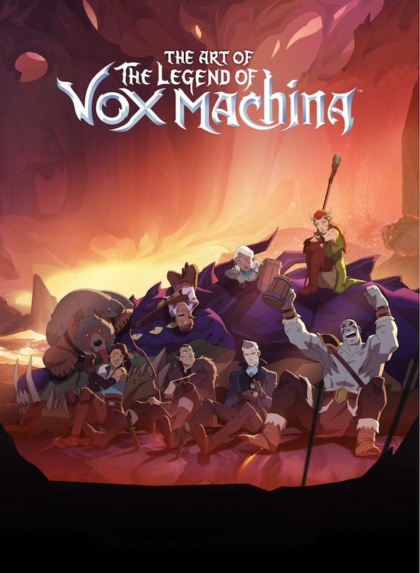 Front cover_The Art of The Legend of Vox Machina