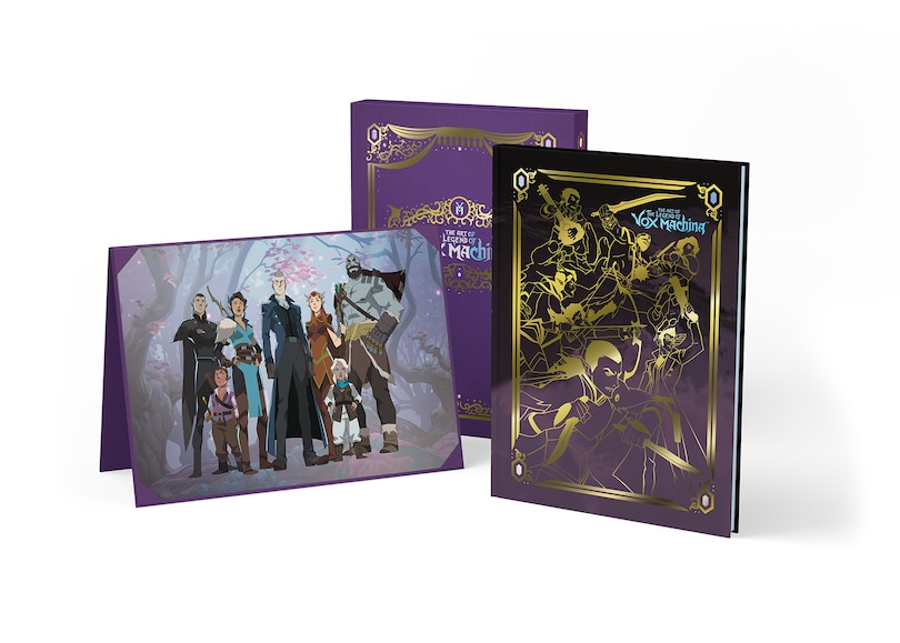 Front cover_The Art of The Legend of Vox Machina (Deluxe Edition)