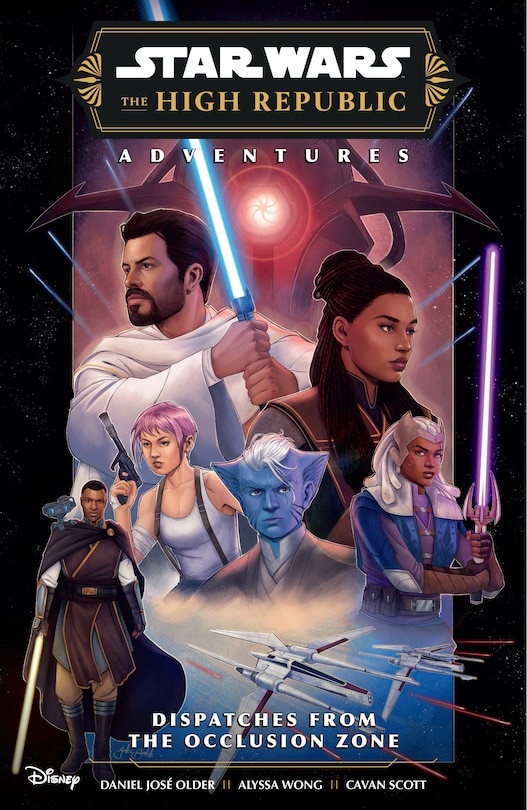Front cover_Star Wars: The High Republic Adventures Phase III--Dispatches from the Occlusion Zone