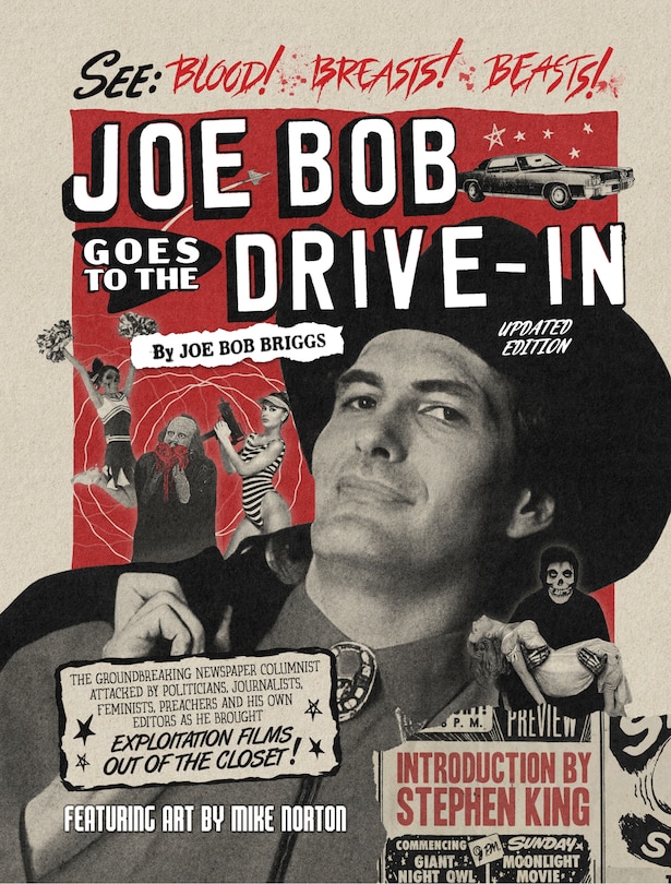 Front cover_Joe Bob Goes to the Drive-In (Updated Edition)