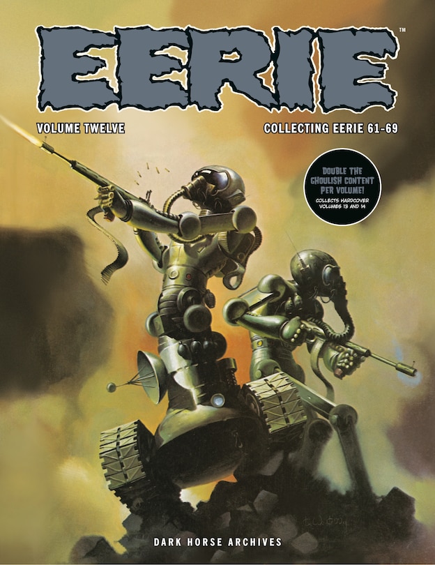 Front cover_Eerie Archives Volume 12 (Double-Sized Volume)