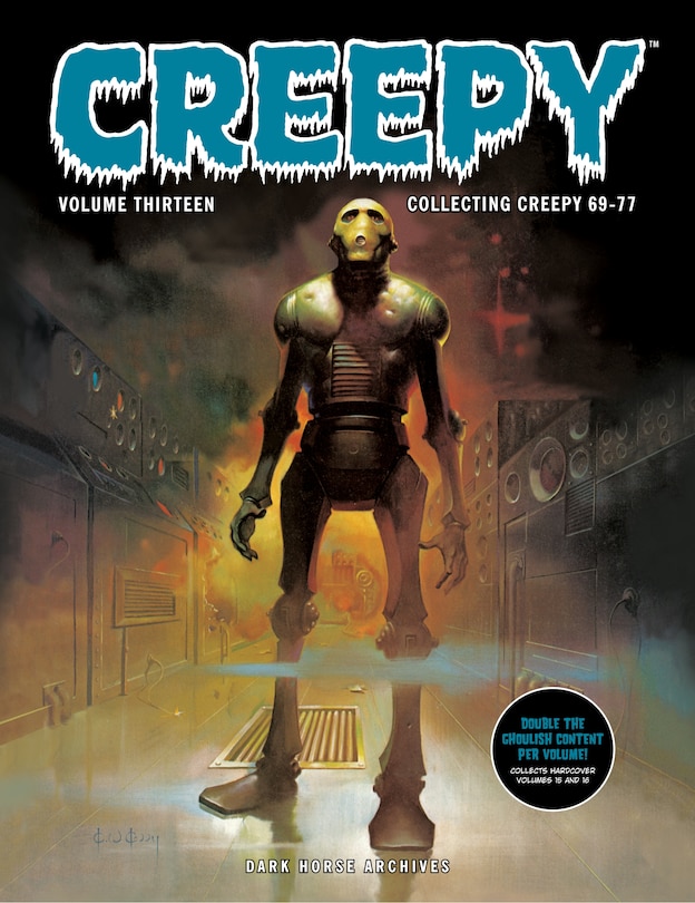 Front cover_Creepy Archives Volume 13 (Double-Sized Volume)