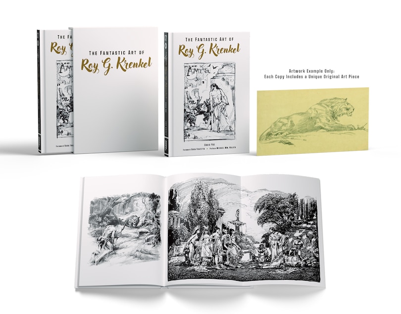 Couverture_The Fantastic Art of Roy G. Krenkel Limited Edition