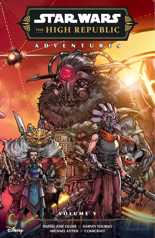 Front cover_Star Wars: The High Republic Adventures Phase III Volume 5