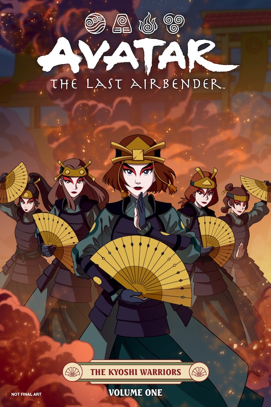 Couverture_Avatar: The Last Airbender--The Kyoshi Warriors Volume 1