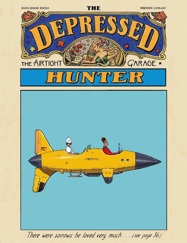 Front cover_Moebius Library: The Depressed Hunter