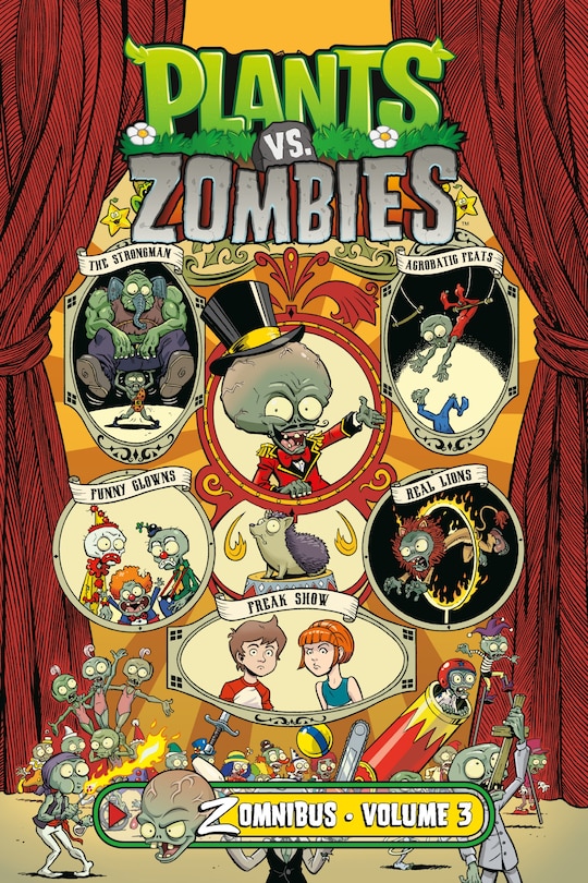 Front cover_Plants vs. Zombies Zomnibus Volume 3