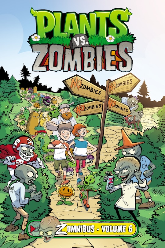 Couverture_Plants vs. Zombies Zomnibus Volume 6