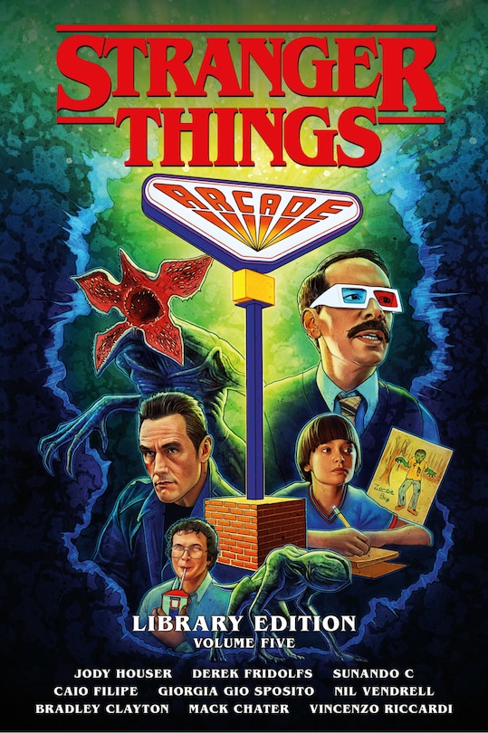 Front cover_Stranger Things Library Edition Volume 5 (Graphic Novel)