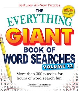 Front cover_The Everything Giant Book of Word Searches, Volume 12