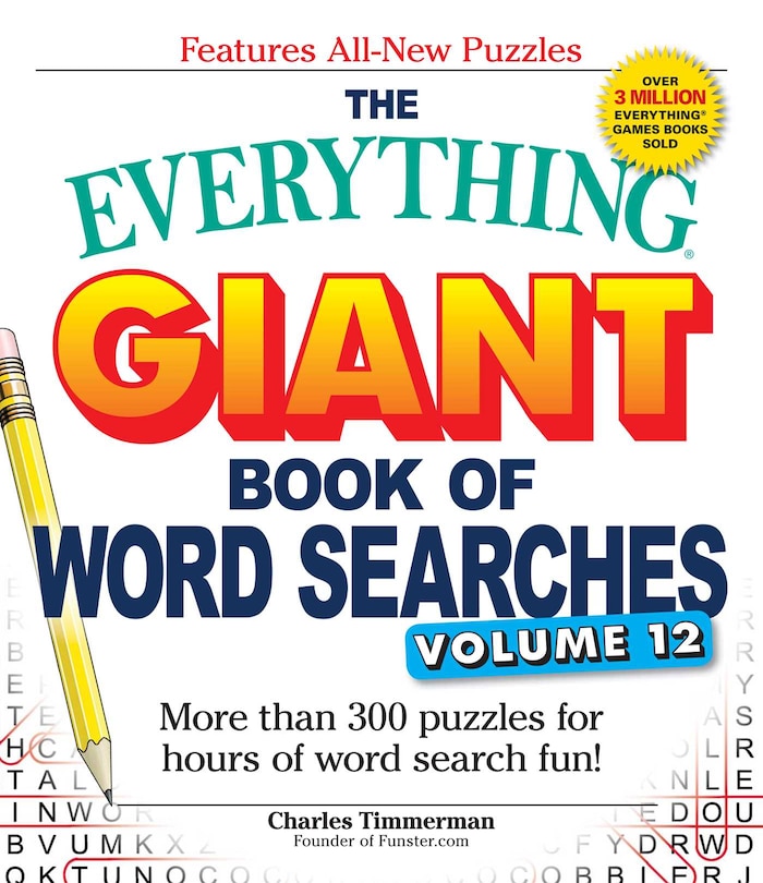 Front cover_The Everything Giant Book of Word Searches, Volume 12