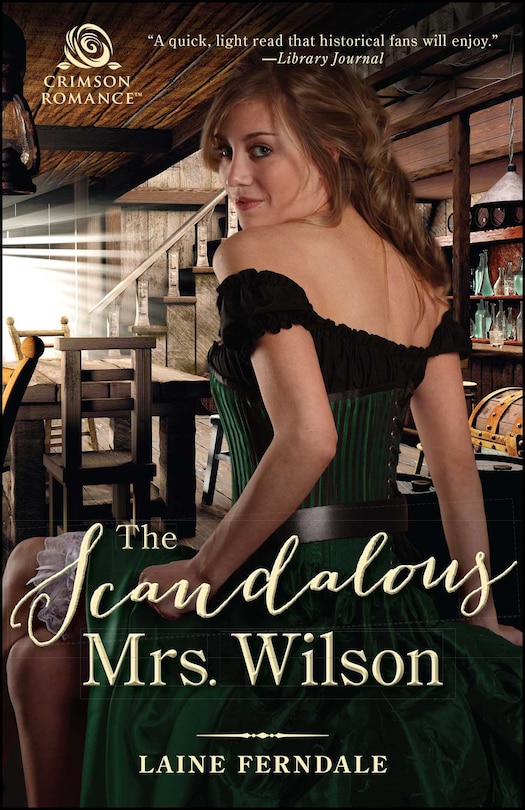 Front cover_The Scandalous Mrs. Wilson