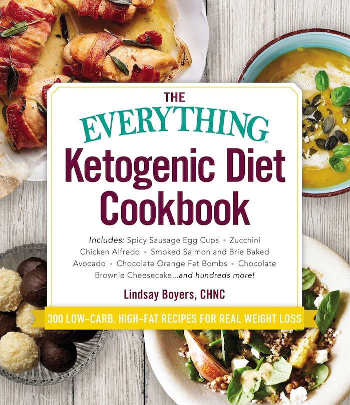 Front cover_The Everything Ketogenic Diet Cookbook