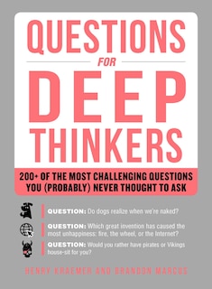 Front cover_Questions for Deep Thinkers