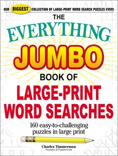 Front cover_The Everything Jumbo Book of Large-Print Word Searches