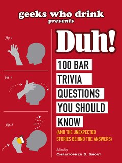 Front cover_Geeks Who Drink Presents: Duh!