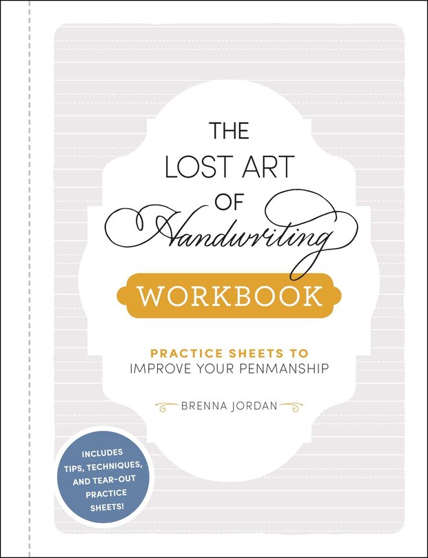 Front cover_The Lost Art of Handwriting Workbook