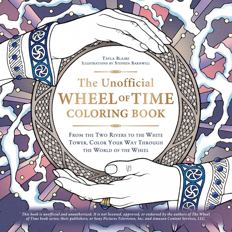 Front cover_The Unofficial Wheel of Time Coloring Book