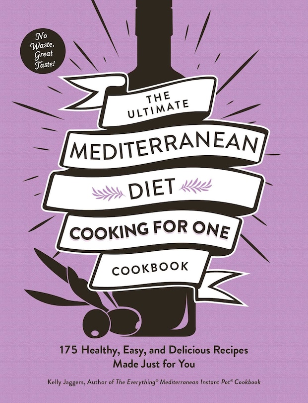 Front cover_The Ultimate Mediterranean Diet Cooking for One Cookbook