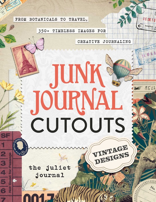 Front cover_Junk Journal Cutouts: Vintage Designs